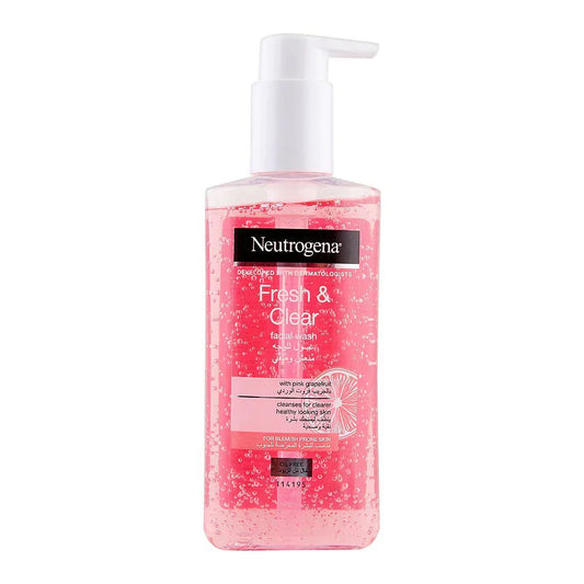 Neutrogena - Fresh & Clear Facial Wash with Pink Grapefruit - 200 ml