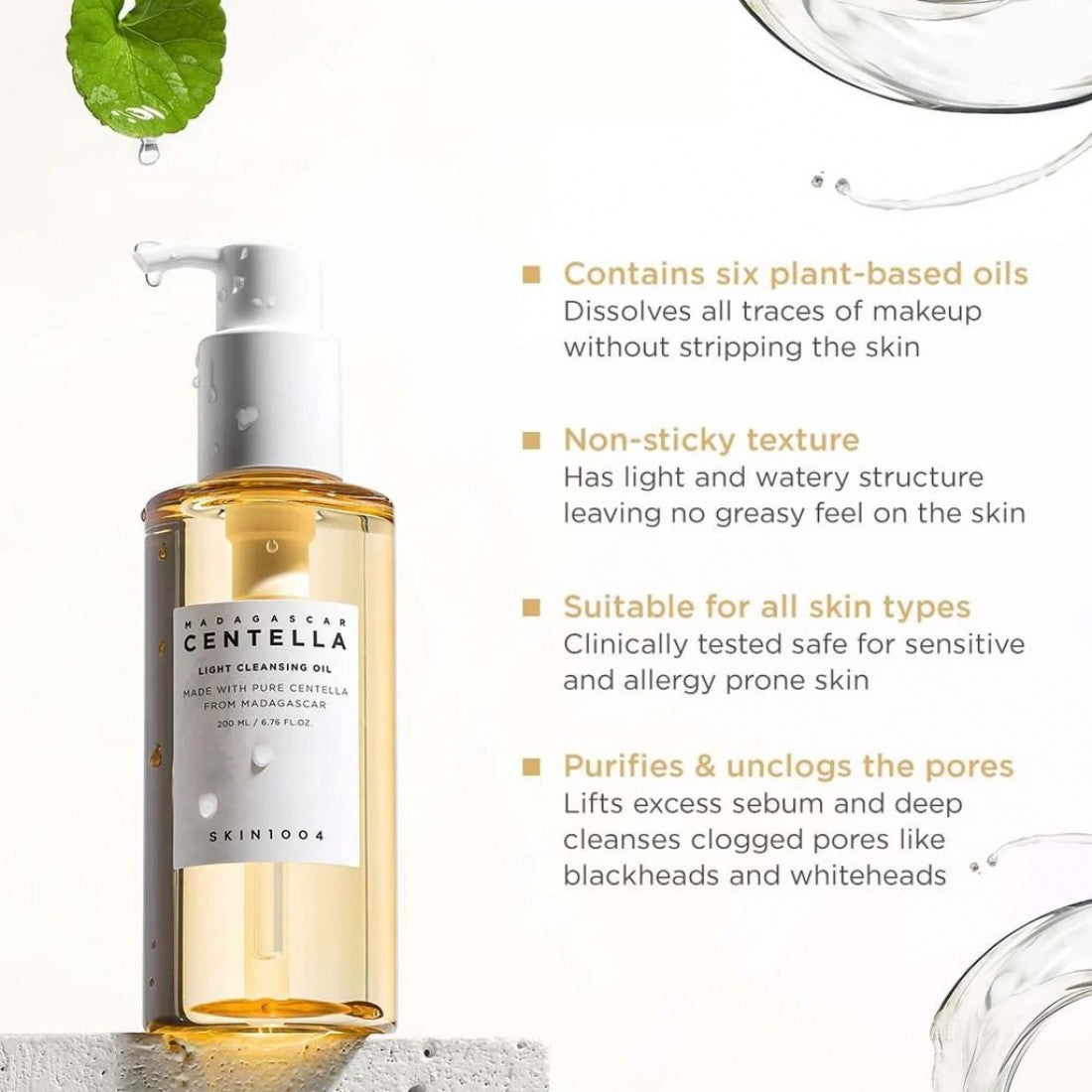 SKIN1004 - Madagascar Centella Light Cleansing Oil 200ml