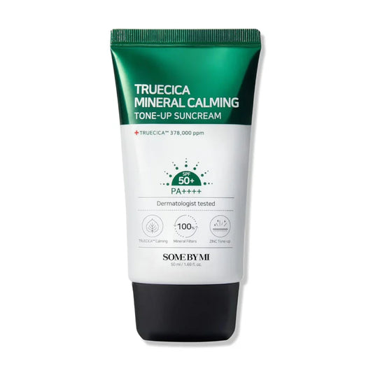 Some By Mi Truecica Mineral Calming Tone-Up Suncream SPF50+