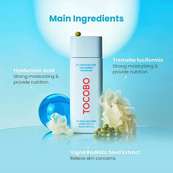 Tocobo - Bio Watery Sun Cream SPF50+ PA++++ - 50Ml